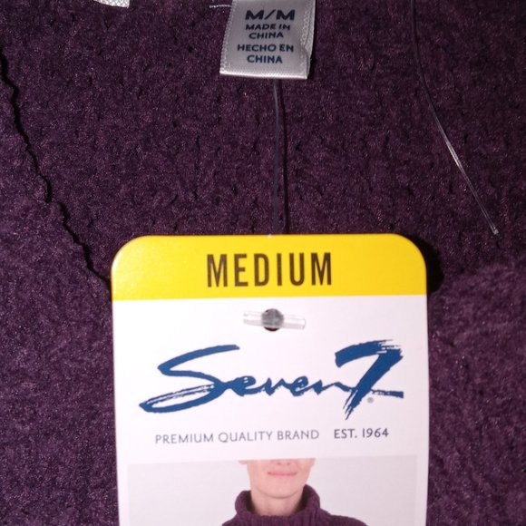 Seven7 Women's Sweaters Seven7 Cable Knit Cowl Neck Sweater - Picture 2 of 3